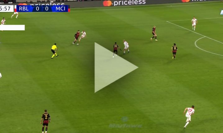 Mahrez STRZELA GOLA z RB Lipsk! 0-1 [VIDEO]